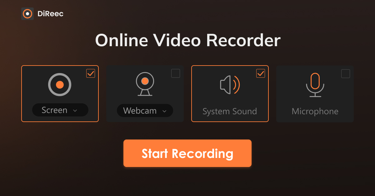 Online Video Recorder | Record Video in Any Scenario
